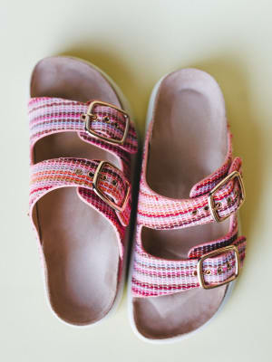 Rumor Has It Sandals - Pink Multi 6 / Pink Multi