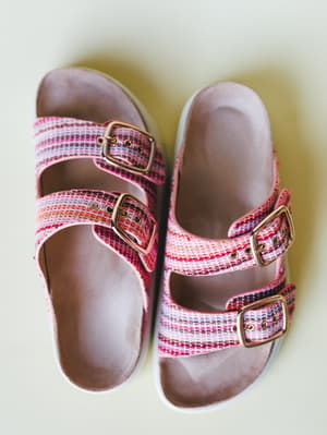 Rumor Has It Sandals - Pink Multi 6 / Pink Multi