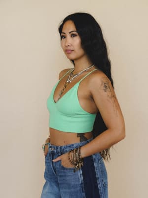 Sweet Mornings Bralette - Mint Parfait M/L / Mint Parfait