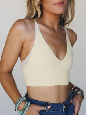 Sweet Mornings Bralette- Sunshine S/M / Sunshine