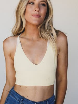 Sweet Mornings Bralette- Sunshine S/M / Sunshine