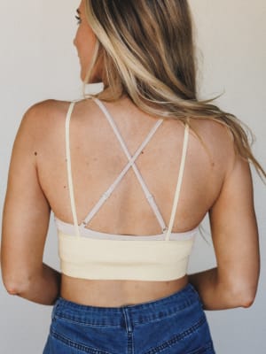 Sweet Mornings Bralette- Sunshine S/M / Sunshine