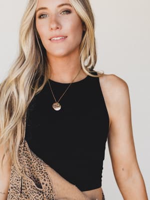 High Neck Seamless Brami - Black S/M / Black