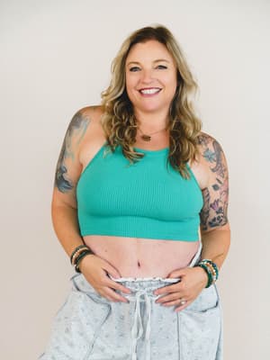 Knock Out Seamless Brami - Tropical Green S/M / Tropical Green