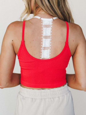 Good Match Seamless Brami - Tomato S/M / Tomato