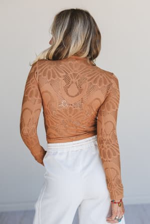 wander-net-layering-top-brown/Brown