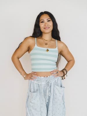 Daylight Stripes Brami - Dusty Mint M/L / Dusty Mint