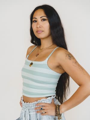 Daylight Stripes Brami - Dusty Mint M/L / Dusty Mint