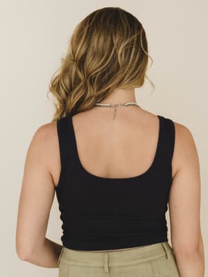 Easy Days Brami Top - Black S/M / Black