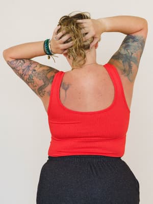 Easy Days Brami Top - Scarlet M/L / Scarlet