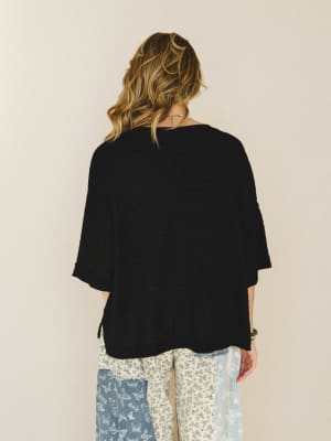 Morning Basics Tee - Black L / Black