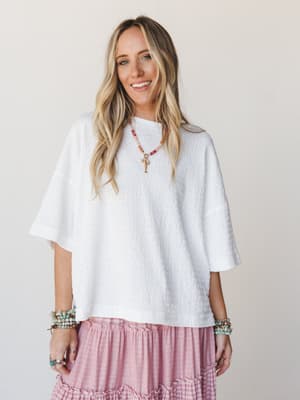 Morning Basics Tee - Off White M / Off White