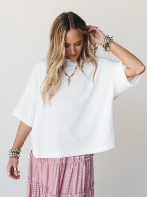 Morning Basics Tee - Off White M / Off White