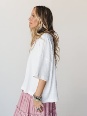 Morning Basics Tee - Off White M / Off White