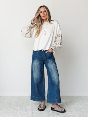 Summer Dreaming Blouse - Cream S / Cream