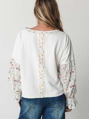 Summer Dreaming Blouse - Cream S / Cream