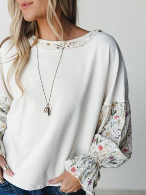 Summer Dreaming Blouse - Cream S / Cream