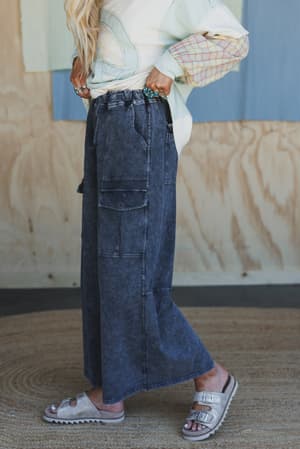 The Nest Cargo Cascade Wide Leg Pants: undefined