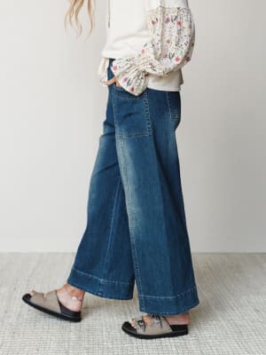 Till Dawn Pants - Denim S / Denim