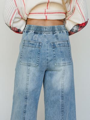 Till Dawn Pants - Light Denim M / Light Denim