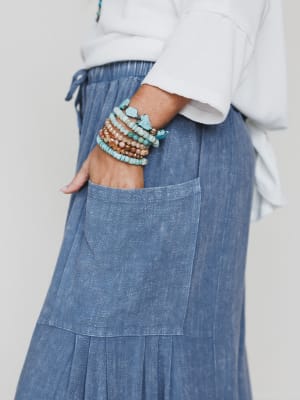 The Nest Laidback Nomad Denim Pants - Denim L / Denim