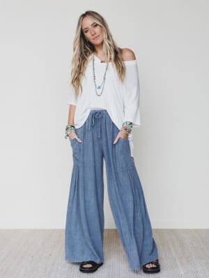 The Nest Laidback Nomad Denim Pants: undefined