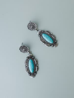 Long Hallow Earrings: undefined