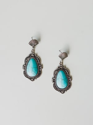 Reba Earrings - Turquoise OS / Turquoise