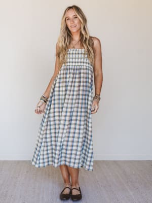 Journey Home Maxi Skirt - Denim L / Denim