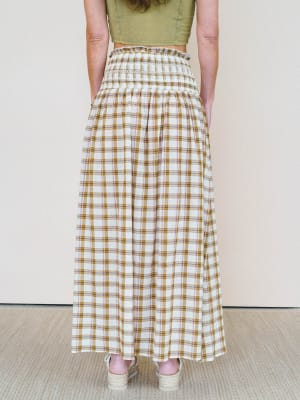 Journey Home Maxi Skirt - Mocha S / Mocha