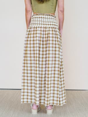 Journey Home Maxi Skirt - Mocha S / Mocha