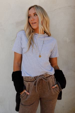Here Today Basic Tee: undefined