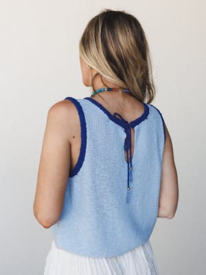 Oceana Tank - Coastal Blue S / Coastal Blue