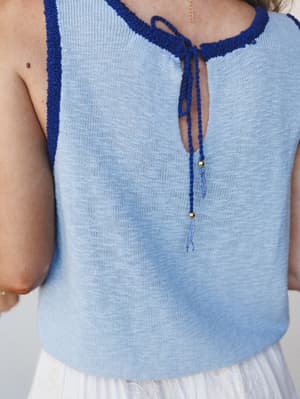 Oceana Tank - Coastal Blue S / Coastal Blue