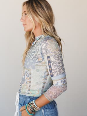 Garden Patch 2 Piece Bundle - Dusty Blue
