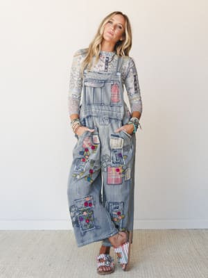 Garden Patch 2 Piece Bundle - Dusty Blue