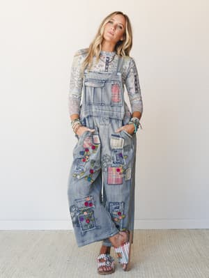 Garden Patch 2 Piece Bundle - Dusty Blue