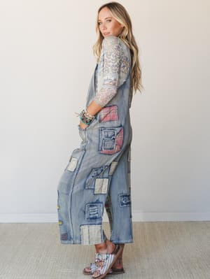 Garden Patch 2 Piece Bundle - Dusty Blue