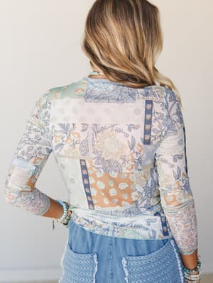 Garden Patch 2 Piece Bundle - Dusty Blue