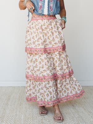 Flower Petals 2 Piece Bundle - Denim