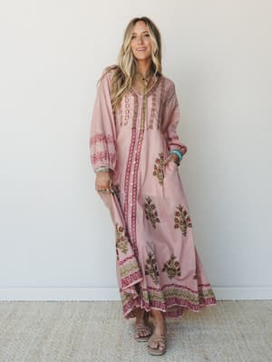 Bali Coat 3 Piece Bundle - Pink