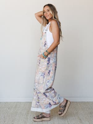 Colorful Meadow 2 Piece Bundle - White