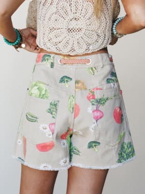 Flower Garden 2 Piece Bundle - Cream