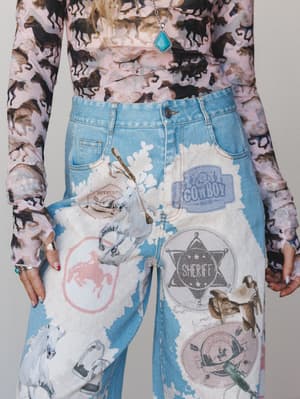 Wild Prairie Ride 2 Piece Bundle - Dusty Rose Mustang