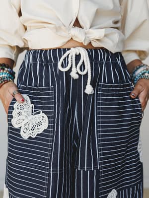 Wandering Waves 2 Piece Bundle - Ink Denim