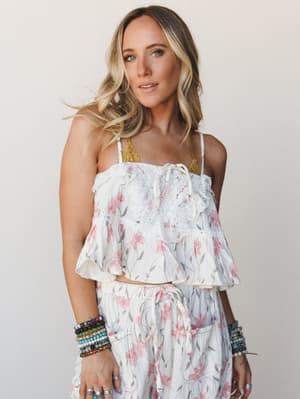 Petals Set 2 Piece Bundle - Ivory Floral