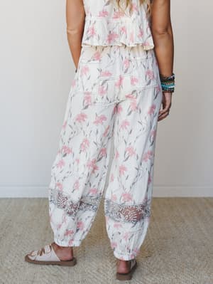 Petals Set 2 Piece Bundle - Ivory Floral