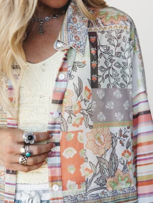 Floral Nomad 4 Piece Bundle - Orange Brown