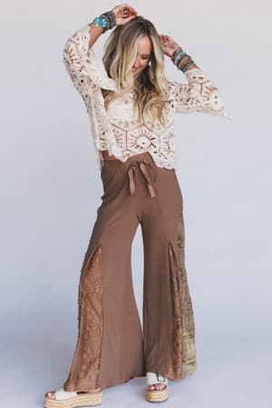 sequoia-lace-wide-leg-pants-cocoa/Cocoa
