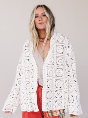 Breeze Keeper Crochet Jacket: undefined